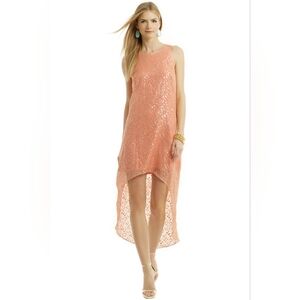 ERIN by Erin Fetherstone Coral & Gold Maxi Dress 'Coconut Rum Maxi'